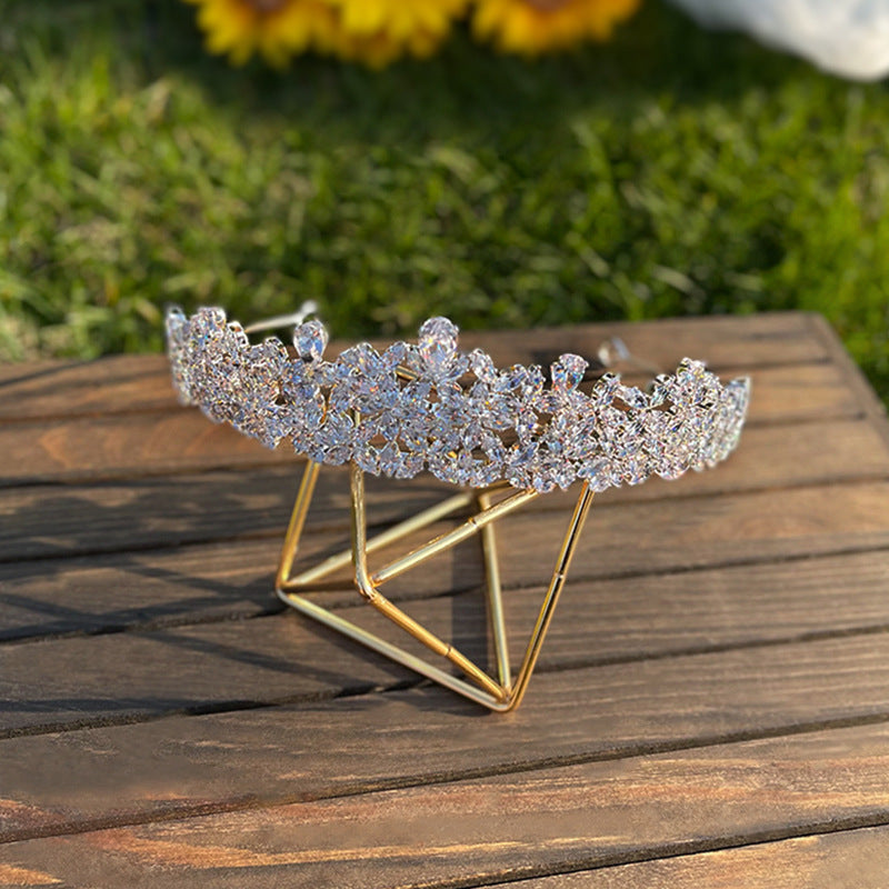 Brilliant Light Crystal Tiara