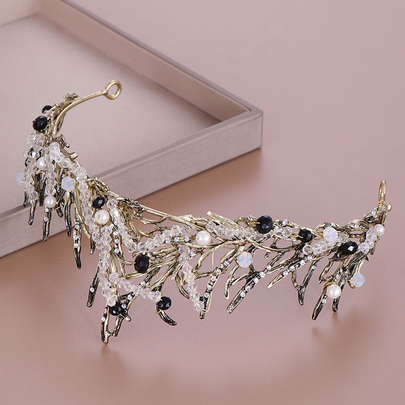 Baroque Vintage Crystal Children's Tiara