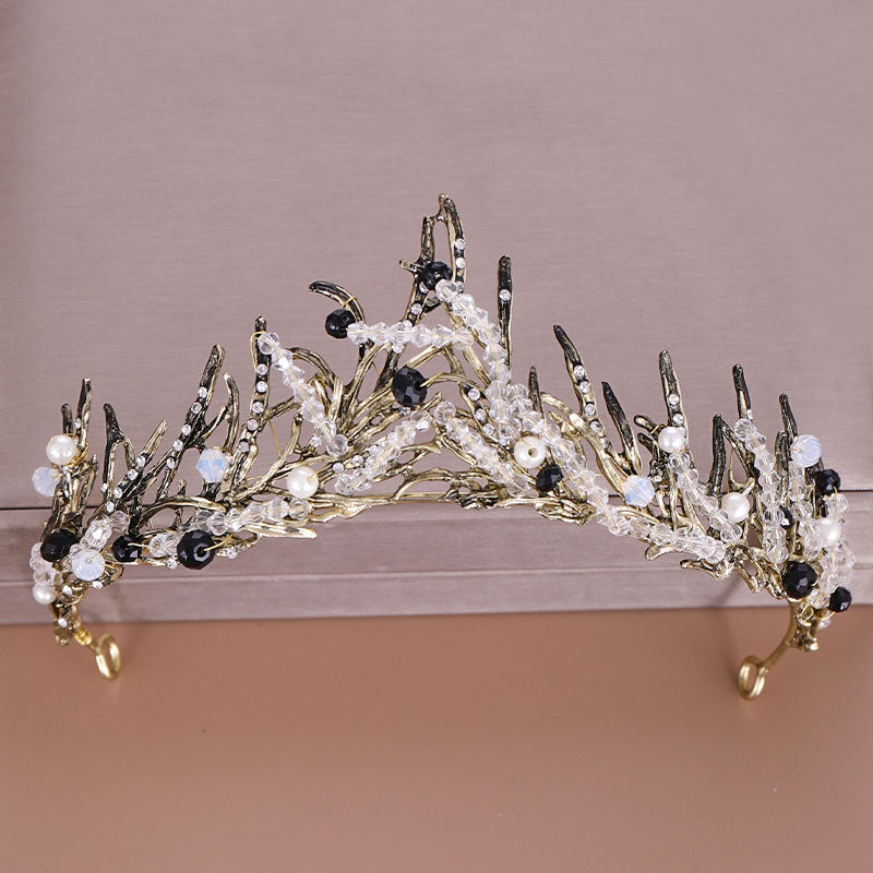 Baroque Vintage Crystal Children's Tiara