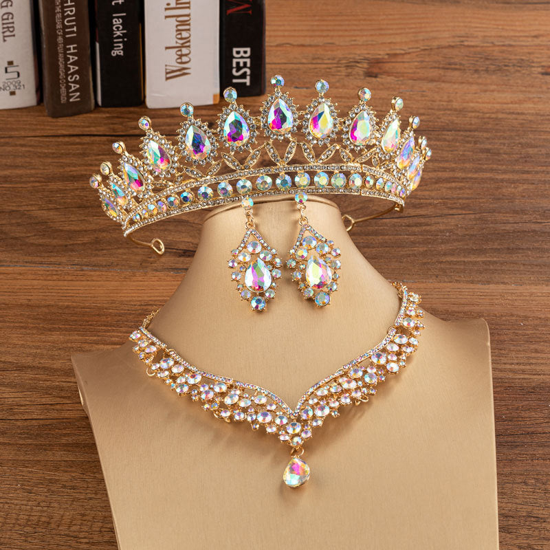 Royal Elegance Tiara with optional Matching Necklace & Earrings