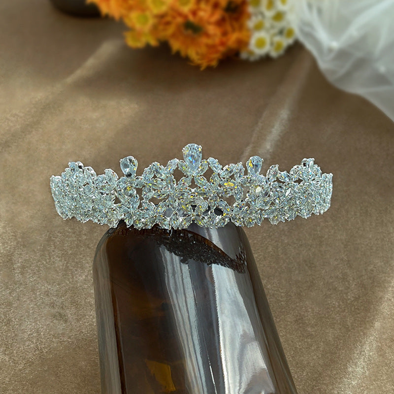 Brilliant Light Crystal Tiara
