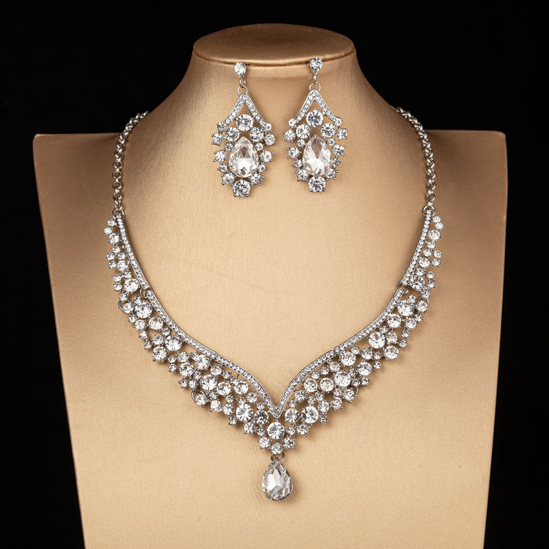 Royal Elegance Tiara with optional Matching Necklace & Earrings