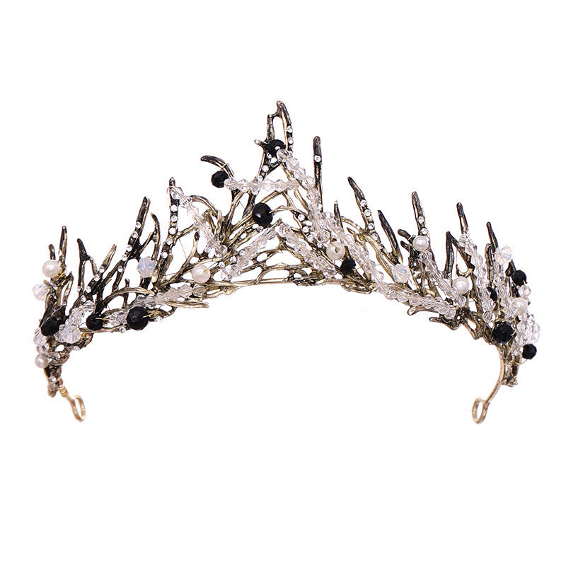 Baroque Vintage Crystal Children's Tiara