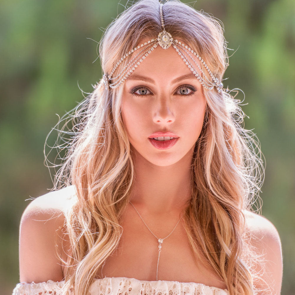Elegant Diamond Headdress