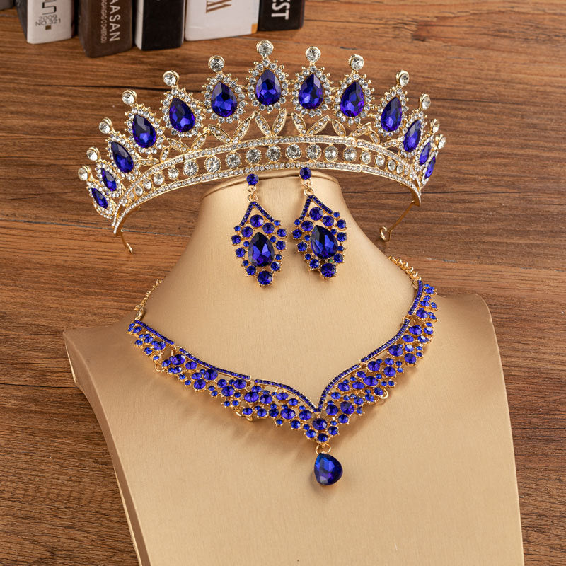 Royal Elegance Tiara with optional Matching Necklace & Earrings