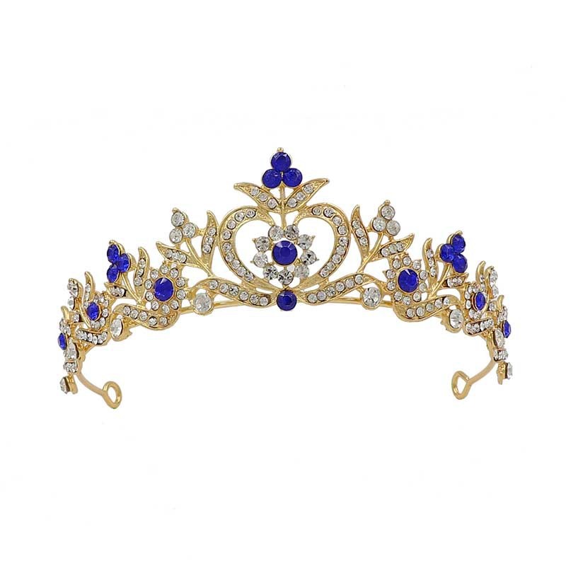Heart and Floral Tiara
