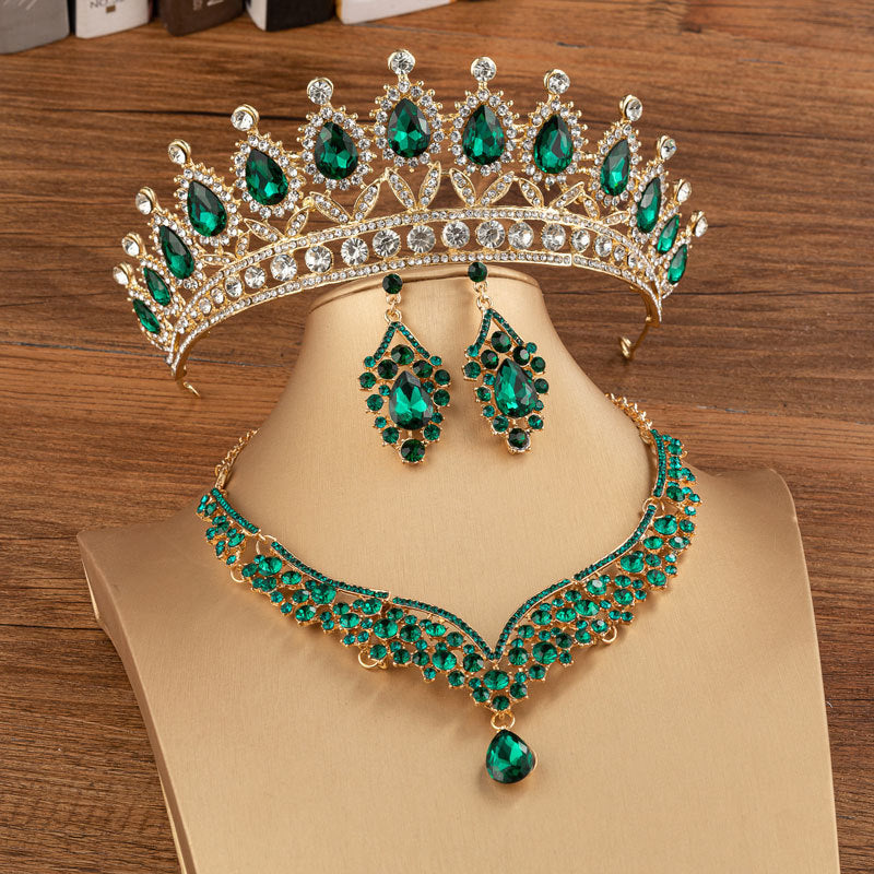 Royal Elegance Tiara with optional Matching Necklace & Earrings