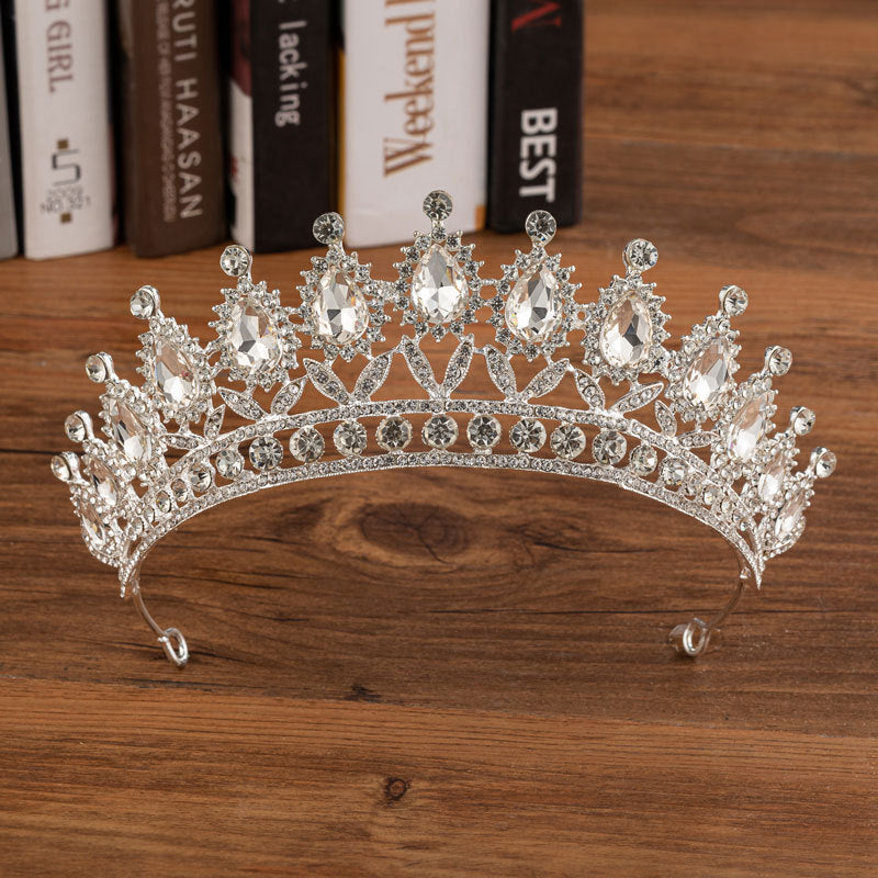 Royal Elegance Tiara with optional Matching Necklace & Earrings