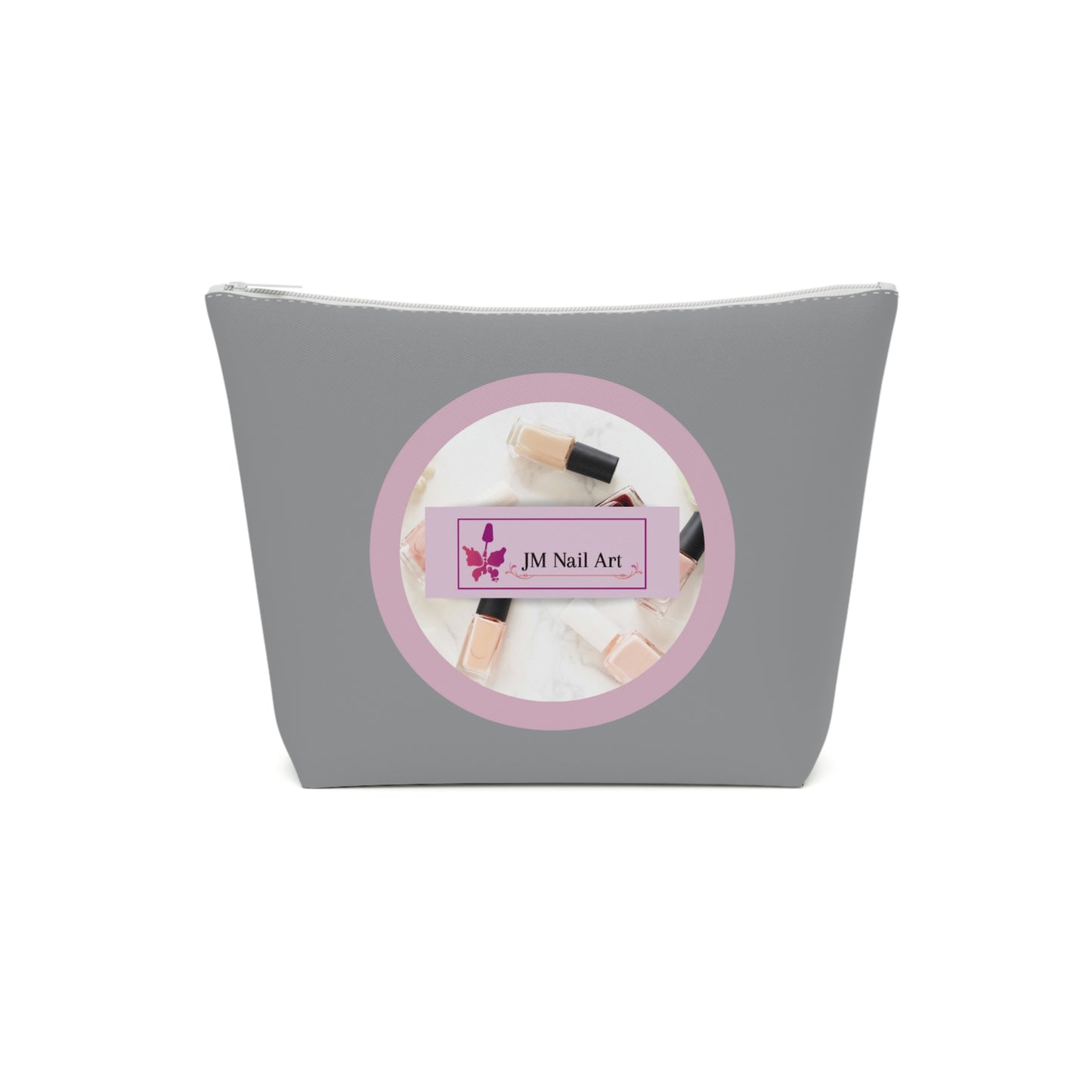 Jodi Metcalf's Butterfly Cotton Cosmetic Bag in Grey / Gray