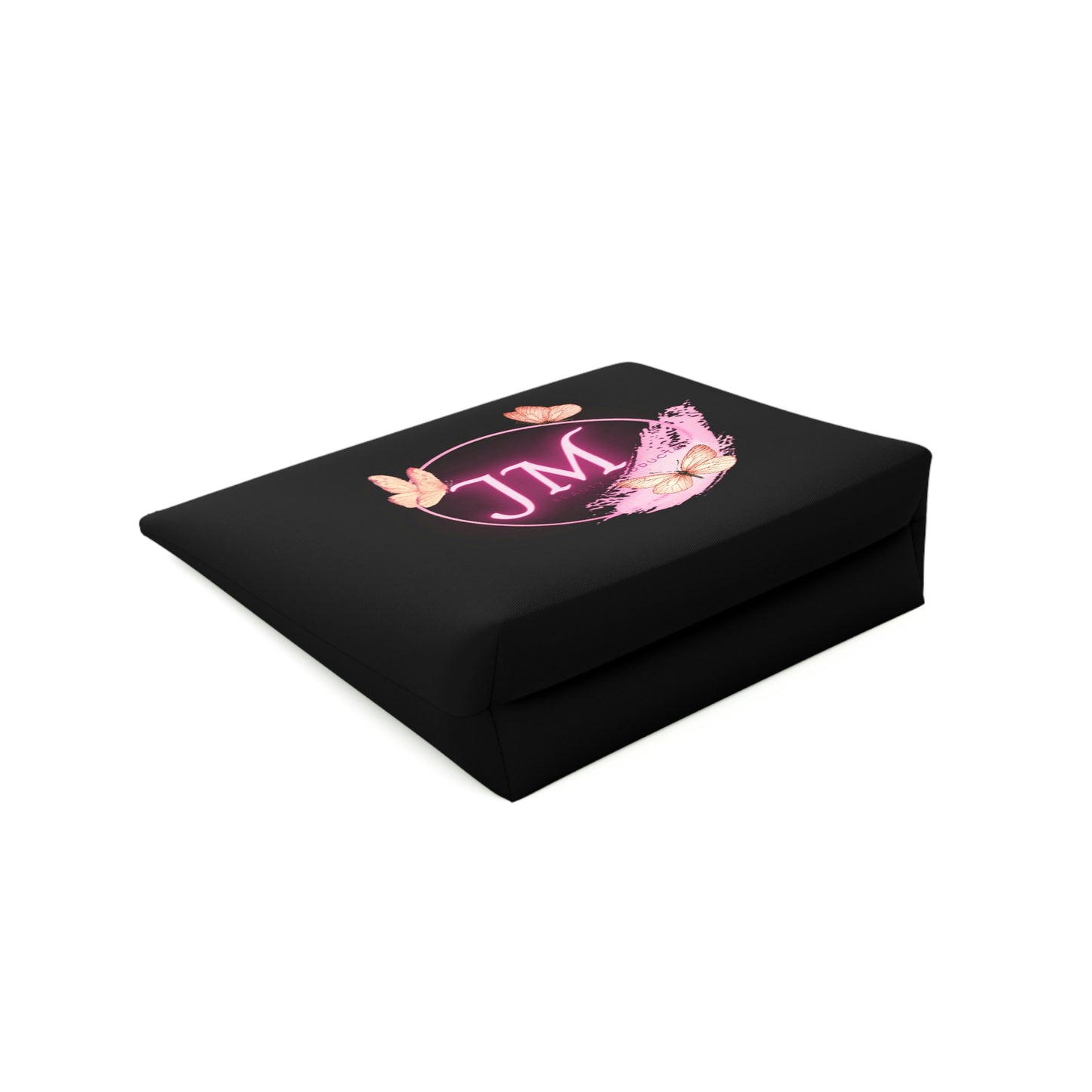 Jodi Metcalf's Butterfly Cotton Cosmetic Bag in Black