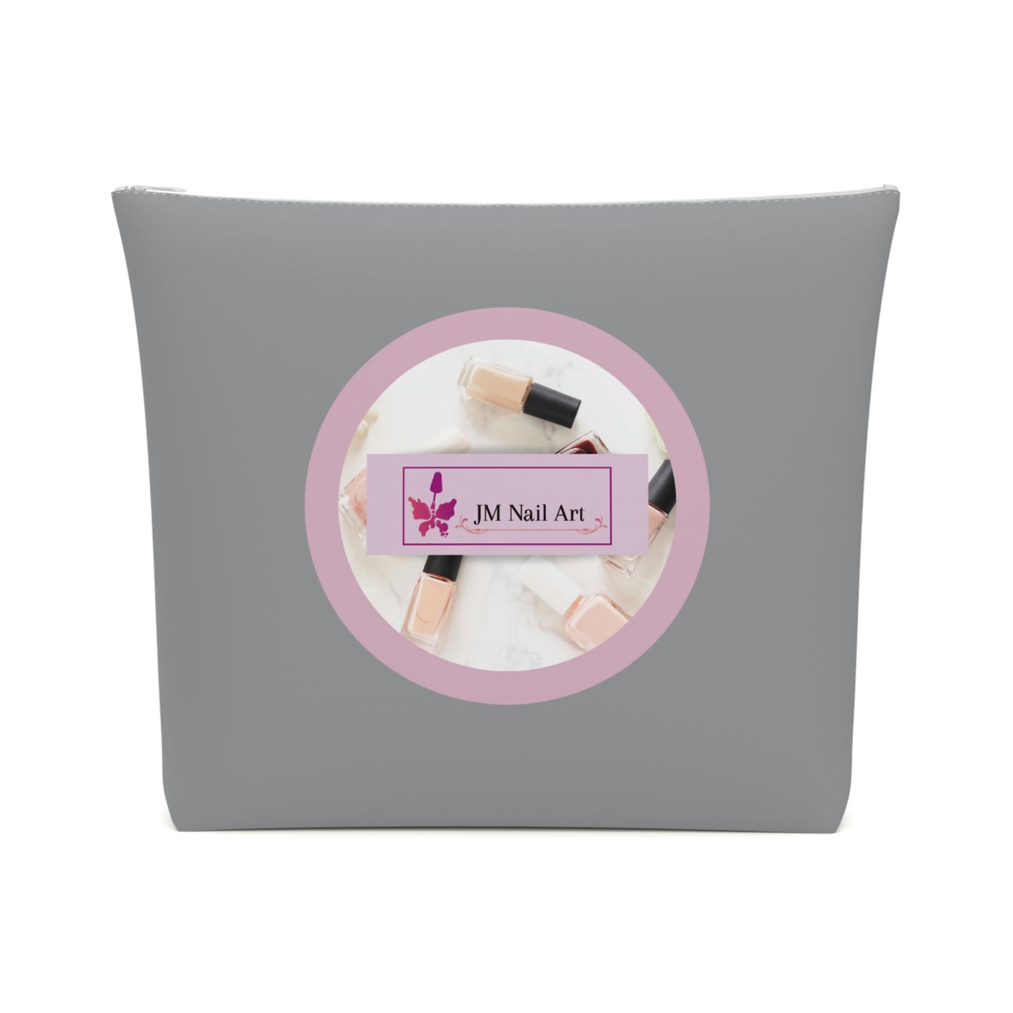 Jodi Metcalf's Butterfly Cotton Cosmetic Bag in Grey / Gray