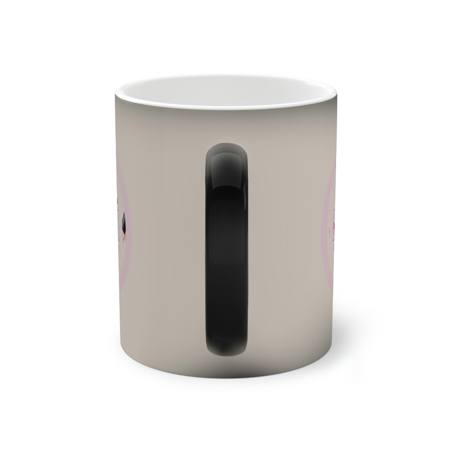 JM Nail Art Business logo Color-Changing Mug, 11oz