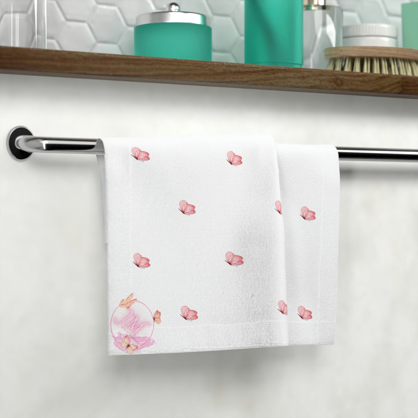 Jodi Metcalf's Butterfly Face Towel