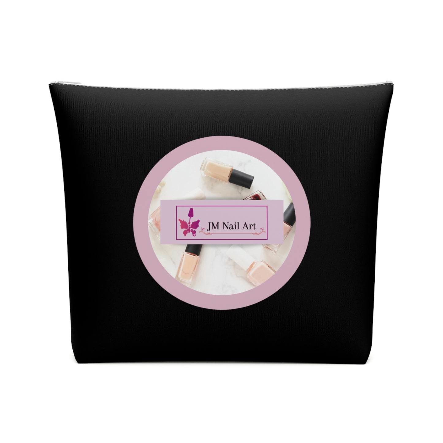 Jodi Metcalf's Butterfly Cotton Cosmetic Bag in Black