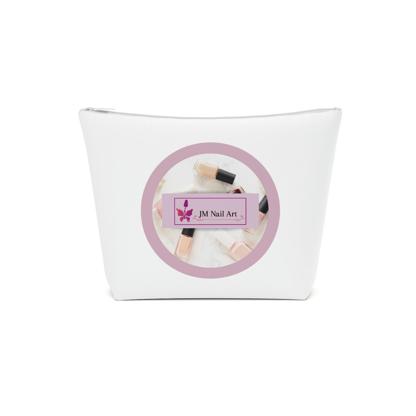 Jodi Metcalf's Butterfly Cotton Cosmetic Bag in White