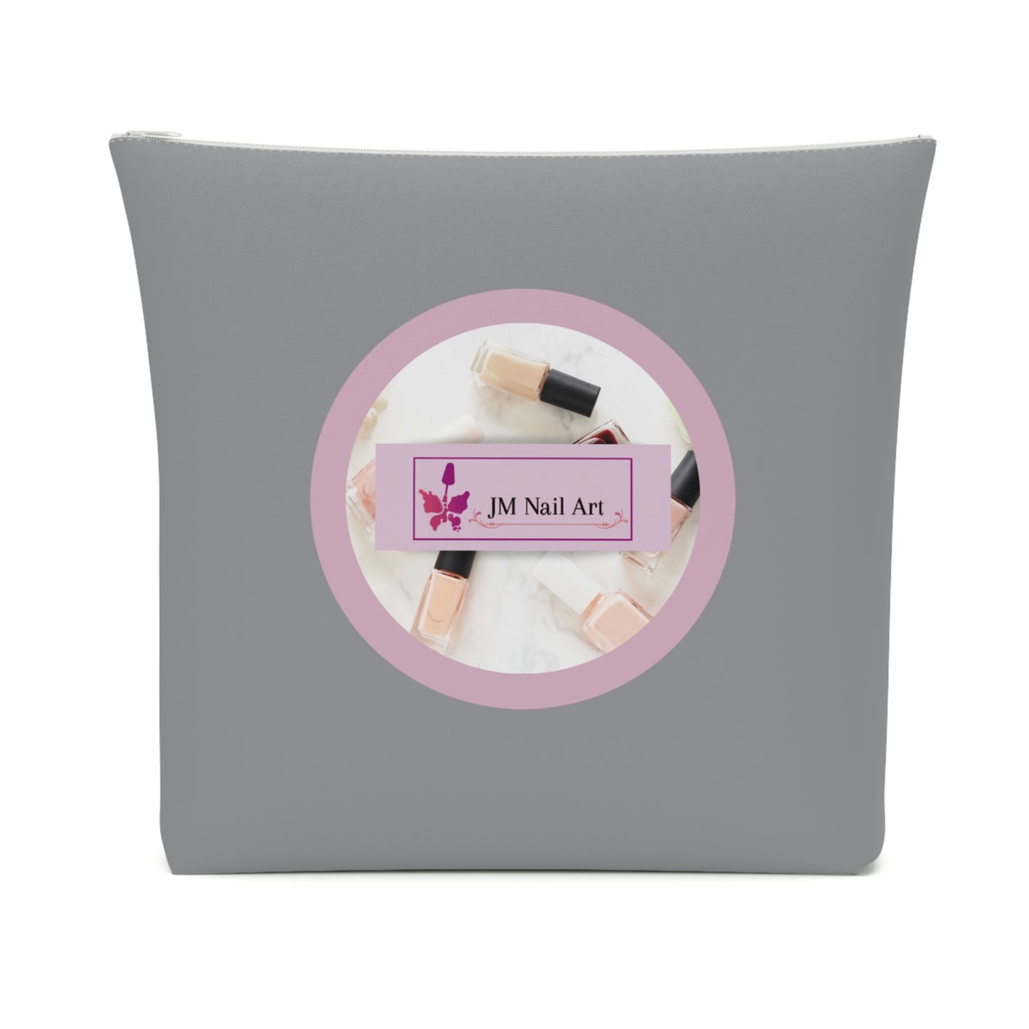 Jodi Metcalf's Butterfly Cotton Cosmetic Bag in Grey / Gray