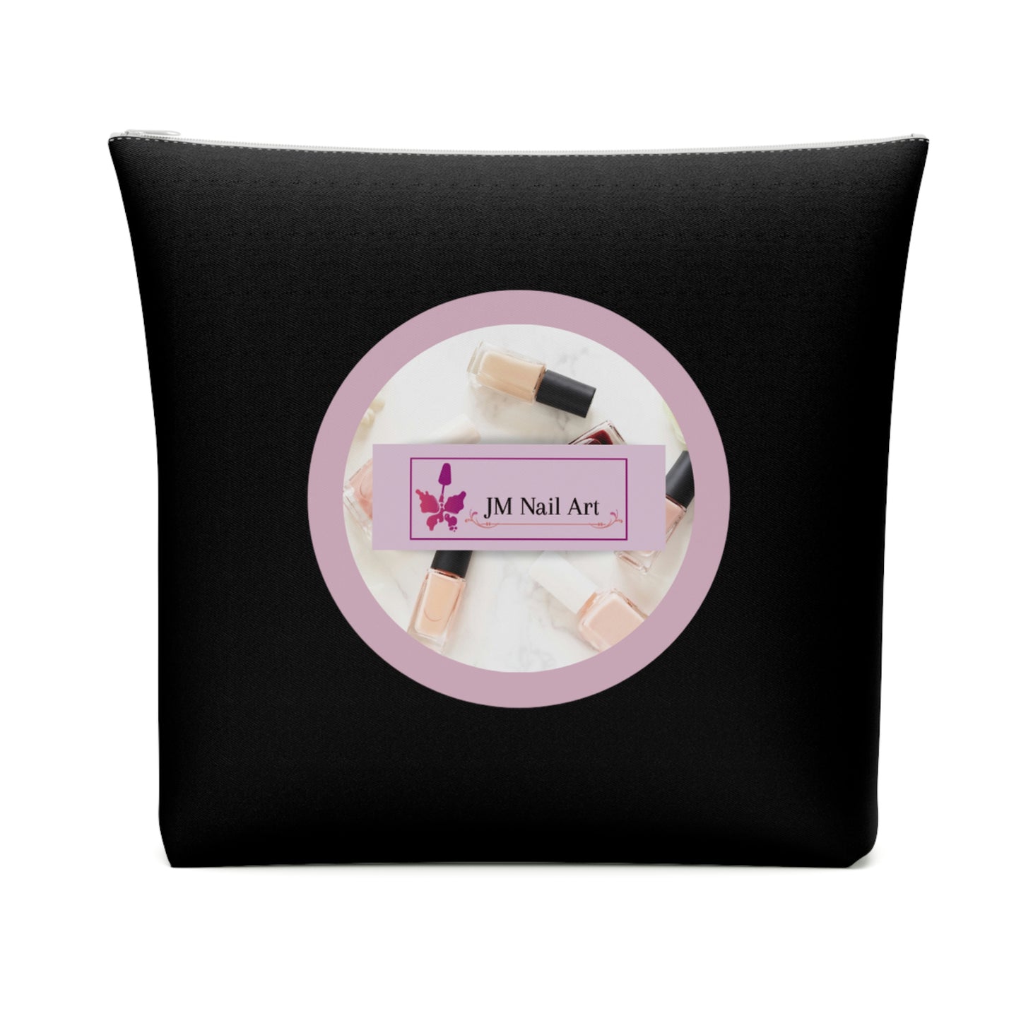 Jodi Metcalf's Butterfly Cotton Cosmetic Bag in Black