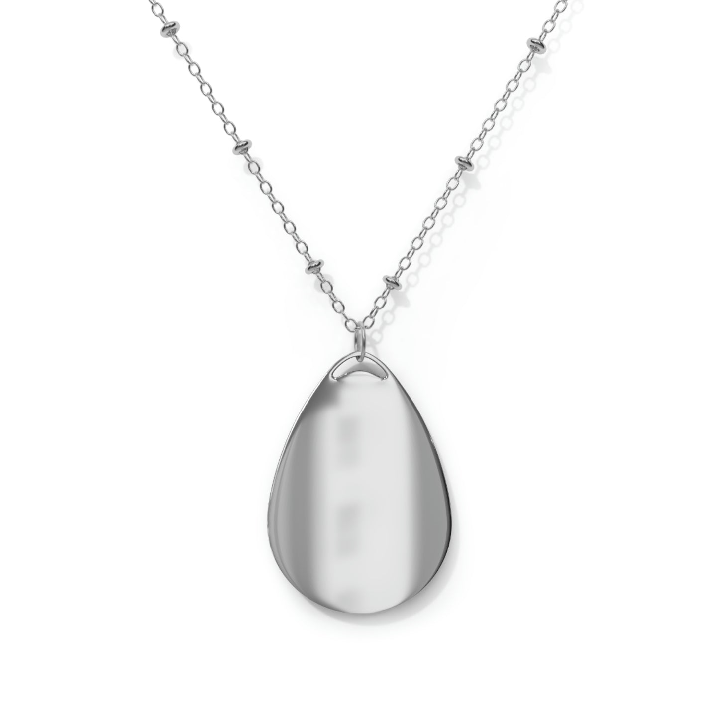 Jodi Metcalf's Butterflies Oval Necklace