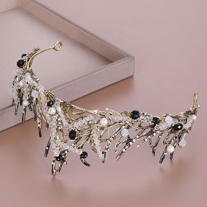 Baroque Vintage Crystal Children's Tiara