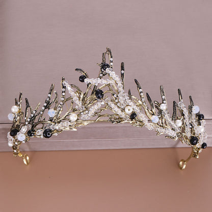 Baroque Vintage Crystal Children's Tiara