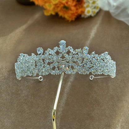Brilliant Light Crystal Tiara