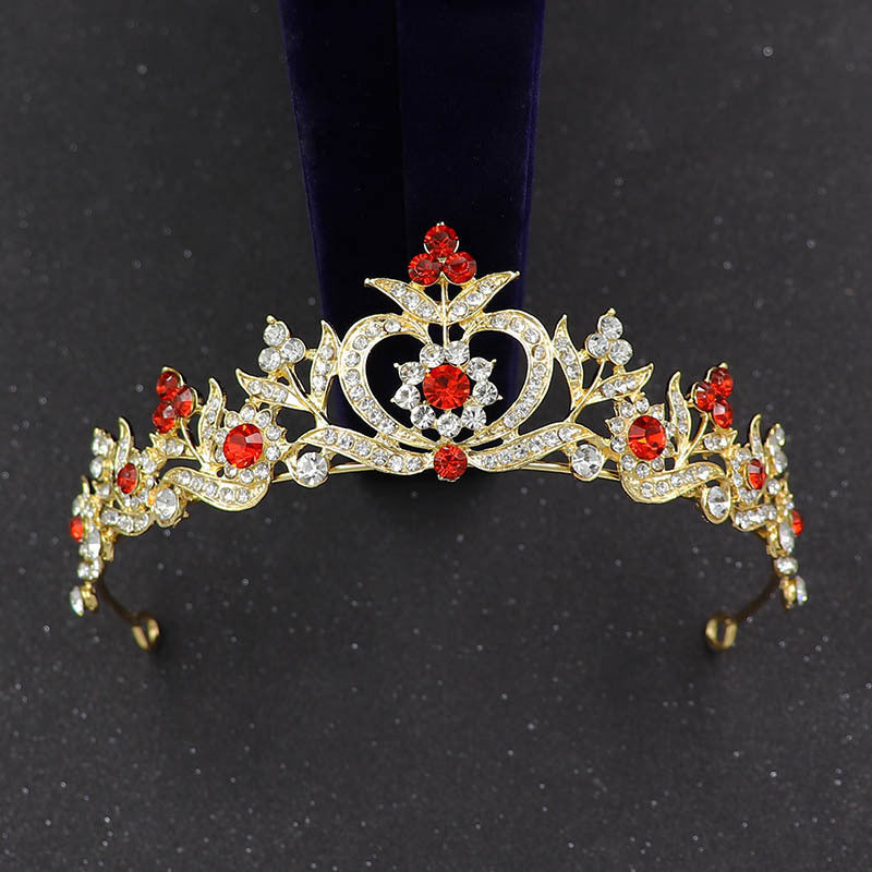 Heart and Floral Tiara